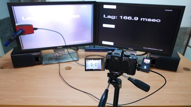 [lagtest] Panasonic Lumix DMC-G7 1080P external HDMI output latency time test смотреть онлайн