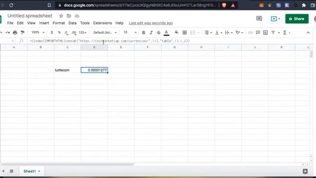 How to fetch Live Price from Coinmarketcap into GOOGLE SHEETS смотреть онлайн