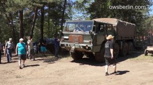 Слёт любителей военной техники в немецком городе Альтес Лагер 2017.