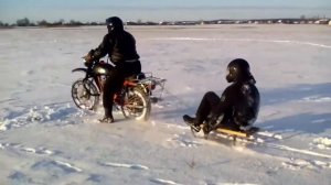 Зимние покатушки на минске