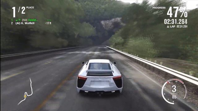 Forza 4 Ultimate Challenge: Ep. 4 Lexus LFA vs. Nissan GTR смотреть онлайн