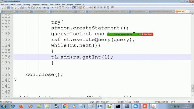 Java Internship - JDBC (select using Combo Box(Choice)) смотреть онлайн