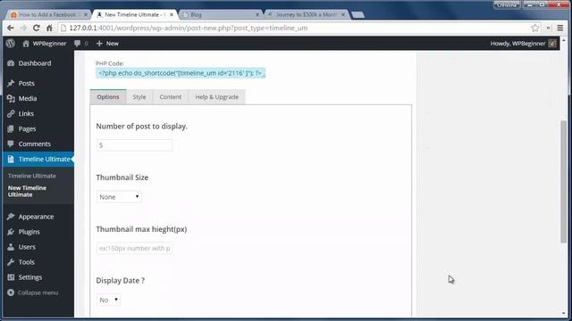 How to Add a Facebook Style Timeline in WordPress смотреть онлайн