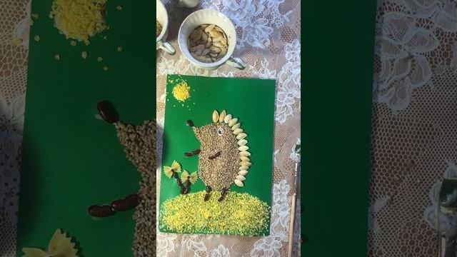 Аплікація з круп (молодша група) смотреть онлайн