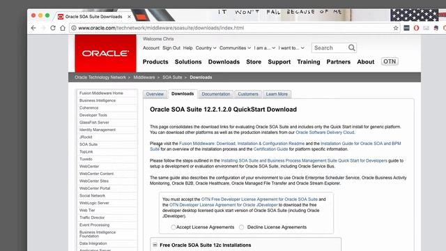 Quick Start Oracle SOA 12c Part 1- Download смотреть онлайн