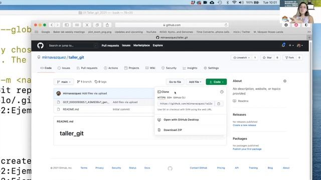 CDSB2021: Introducción a Git y GitHub desde terminal смотреть онлайн