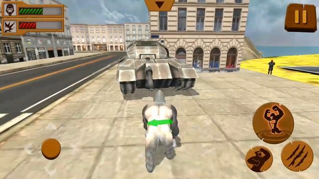 Angry Mad King Kong | Rampage Gorilla City Smasher | Gorilla Simulator | Android GamePlay смотреть онлайн