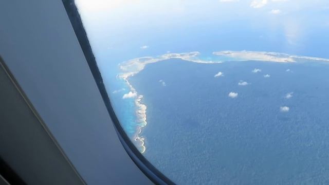 AIR INDIA Flying over North Sentinel Island смотреть онлайн