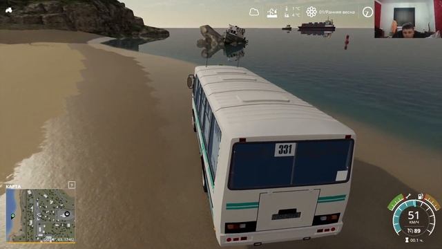 FS19 Пазик фарминг симулятор смотреть онлайн