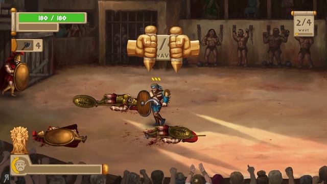 Let's Play STORY OF A GLADIATOR Gameplay PC Part 2 (THE DEADLIEST ROUND) смотреть онлайн