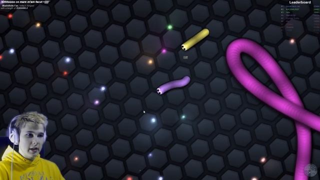 ПИНАС ПОБЕДИТЕЛЬ! - Slither.io #2 смотреть онлайн