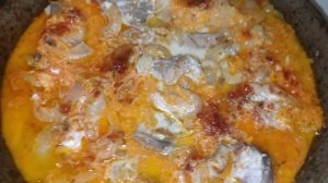 Тунец. Вкусный, сочный, нежный тушёный тунец. Вкусная тушёная рыба!!!