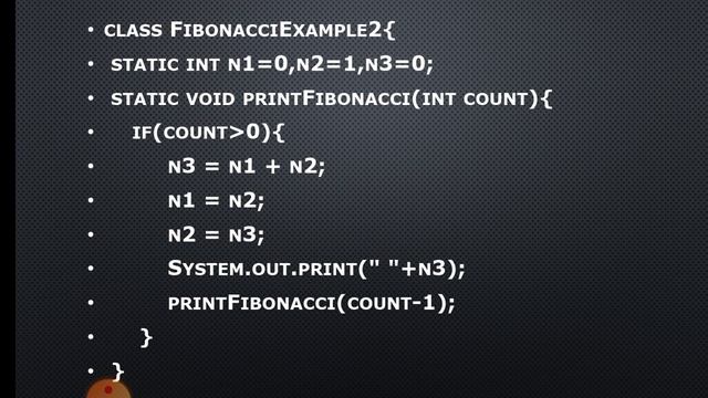 Fibonacci series using recursion | Java programming language | Recursion | Malayalam Tutorial смотреть онлайн