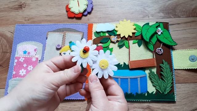 Книжка- планшет из фетра . смотреть онлайн