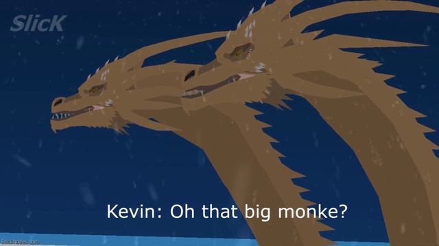 Godzilla KOTM Antarctica scene... but from Kevin's POV смотреть онлайн