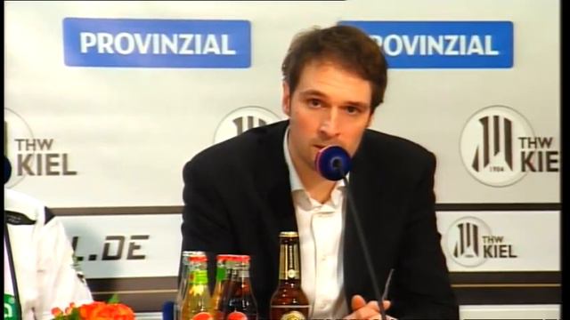 Pressekonferenz: THW Kiel - TSV Hannover-Burgdorf, 13.02.2013 смотреть онлайн
