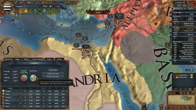 Europa Universalis IV (EU4) Art of War Let's Play - Trebizond - #38 "Recuperation: Maldives Trip" смотреть онлайн