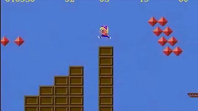 Amiga - The Great Giana Sisters смотреть онлайн