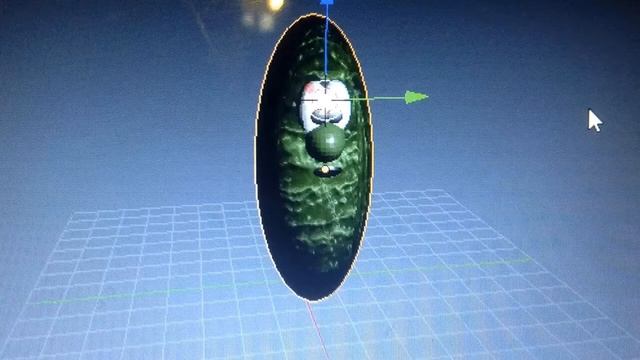 Cucumber blender 3D model test смотреть онлайн
