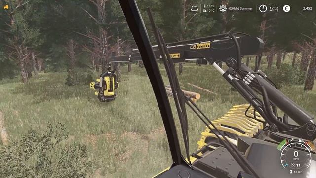 FS19 | Holmåkra 2020 | Done Cutting! Went Over 2020 Trees | S2 E24 смотреть онлайн