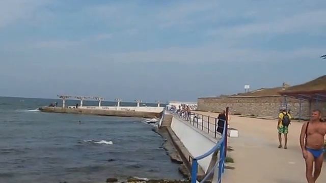 Пляж Солнечный. Севастополь. смотреть онлайн