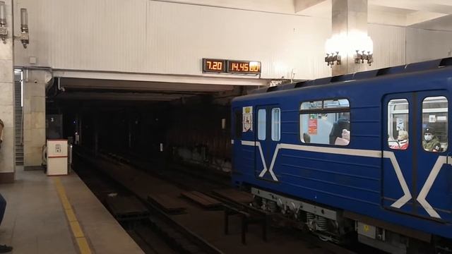 81-717 "Номерной" станция Московская, Нижний Новгород, март 2020 смотреть онлайн