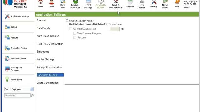 iCafe Manager: Bandwidth Monitor смотреть онлайн