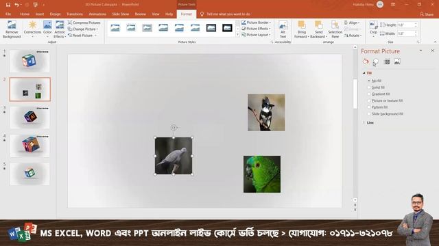 3d Shape Design in PowerPoint || PowerPoint Bangla Tutorial 2023 смотреть онлайн
