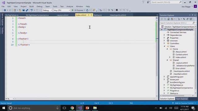 Creating Custom Tag Helper Components смотреть онлайн
