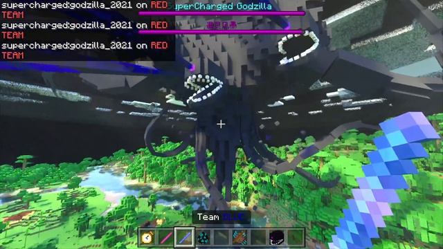 Cracker's Wither Storm godzilla in Minecraft PE MMCRAFT TV смотреть онлайн