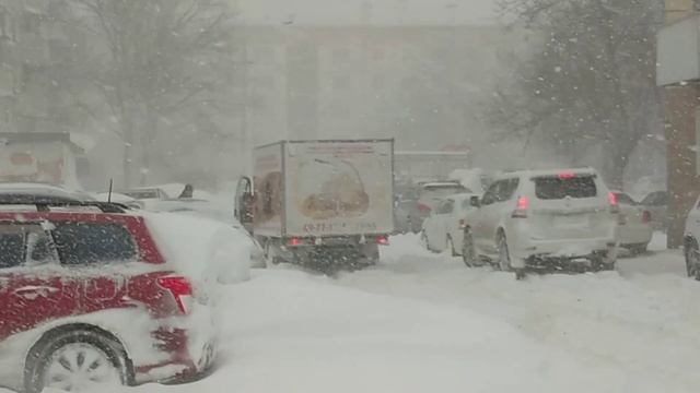 Южно-Сахалинск метель,день второй! смотреть онлайн