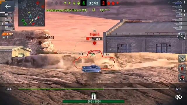 #wot #blitz Как надо катать на #WaffenträgeraufPz.IV(вафля) .