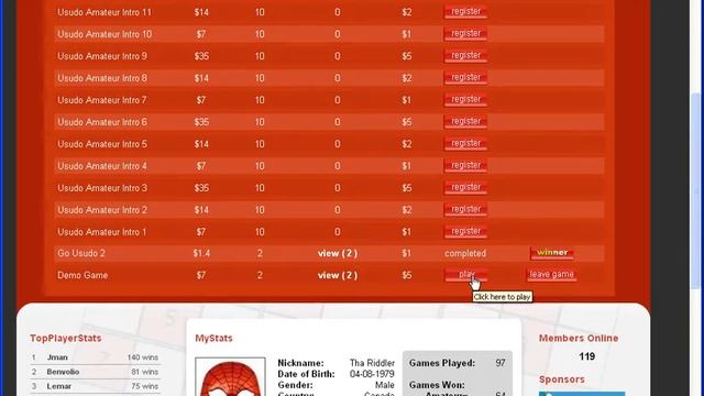 Sit And Go Sudoku Tournaments At www.usudo.com смотреть онлайн