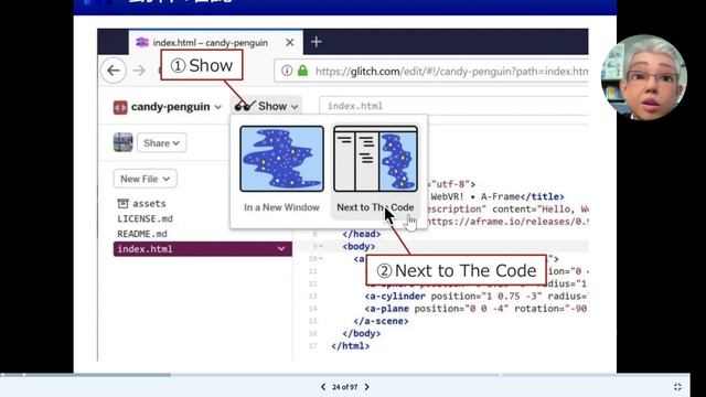 チュートリアルの概要【JavaScript+A_Frame】インタラクティブWebVR A-Frame チュートリアル① 第796回 смотреть онлайн