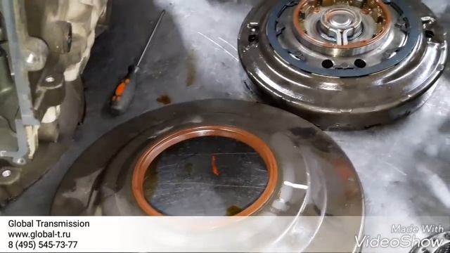 Ремонт коробки MPS6 на Volvo. смотреть онлайн