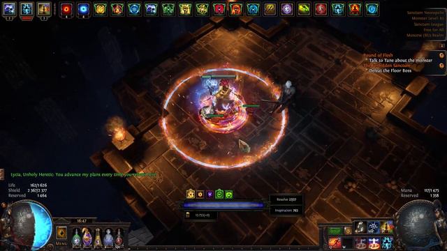 3.20 Shockwave Totem Hierophant Sanctum Boss смотреть онлайн
