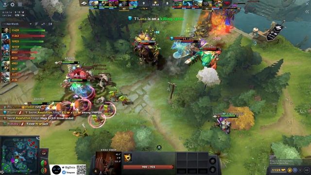 Team Secret vs T1 (1 игра) | ХАЙЛАЙТЫ смотреть онлайн