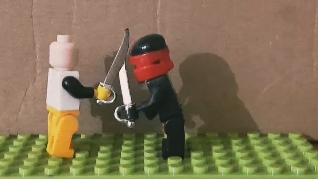 Бой на саблях. (Лего анимация ) смотреть онлайн