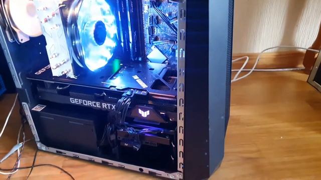 Делюсь опытом i7 10700f + Rtx 3060 12gb, ozu 16gb ddr4 3200 hyperx, ssd 256 nvme, hdd 1tb смотреть онлайн