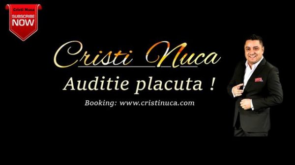CRISTI NUCA - M-AS DUCE PE O CARARE (LIVE 100%)