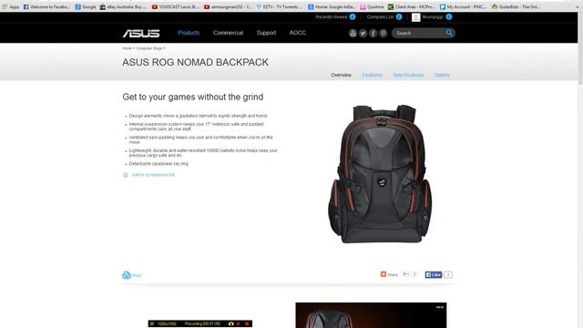 ASUS ROG NOMAD BACKPACK **UPDATE & PRICE** смотреть онлайн