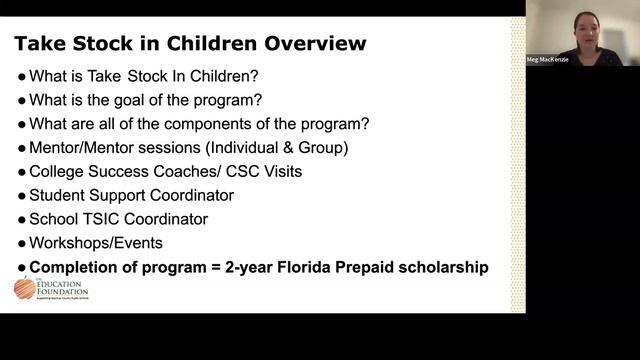 Focus #3: Education Foundation & Take Stock Program Overview смотреть онлайн