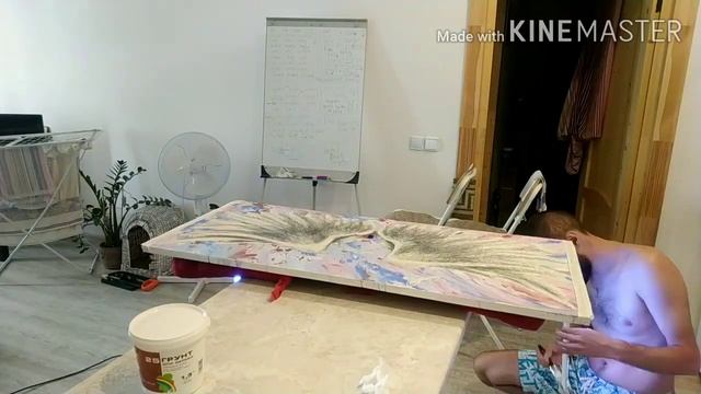 LED подсветка картины. Новосибирск. смотреть онлайн