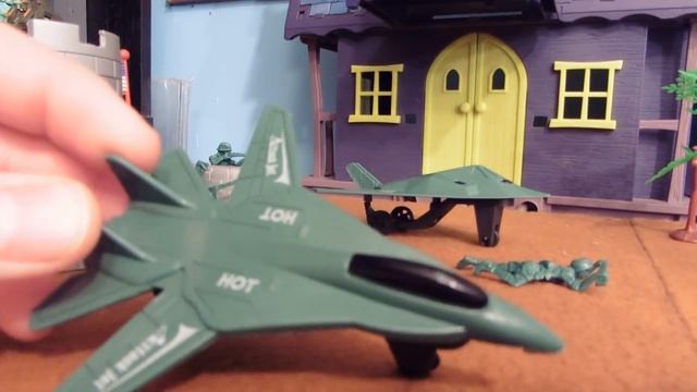 COMBAT ACTION PLAYSET ARMY MEN TOY REVIEW! смотреть онлайн