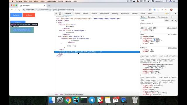 Кнопка в деталях, часть 3. Бонус. Basic практика. Front-End или Верстка HTML/CSS смотреть онлайн