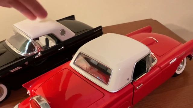 Yatming 1957 Ford Thunderbird Review (Scale 1/18) смотреть онлайн
