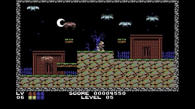 Guns 'n' Ghosts - C64 Shooting Arcade Game [2013 Release] Gameplay смотреть онлайн