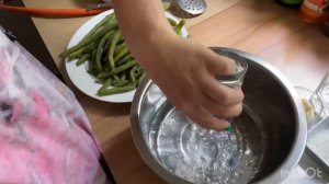 Маринованная стручковая фасоль. Быстро. Легко. Вкусно.