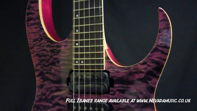 Ibanez Premium RG870 QMZ HVV Guitar Demo смотреть онлайн