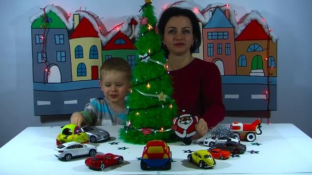 Новогодняя Елочка 2017? и Дедушка Мороз в Новый Год❄ на утреннике у Машинок? смотреть онлайн